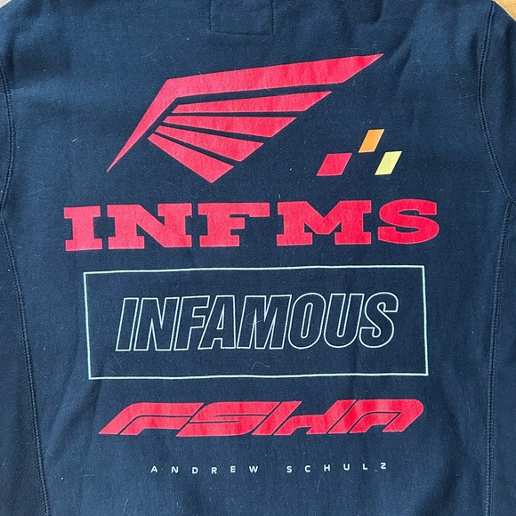 Andrew Shultz Infamous Comedy Tour Merch Fashun Crewneck Size Medium - Picture 3 of 7